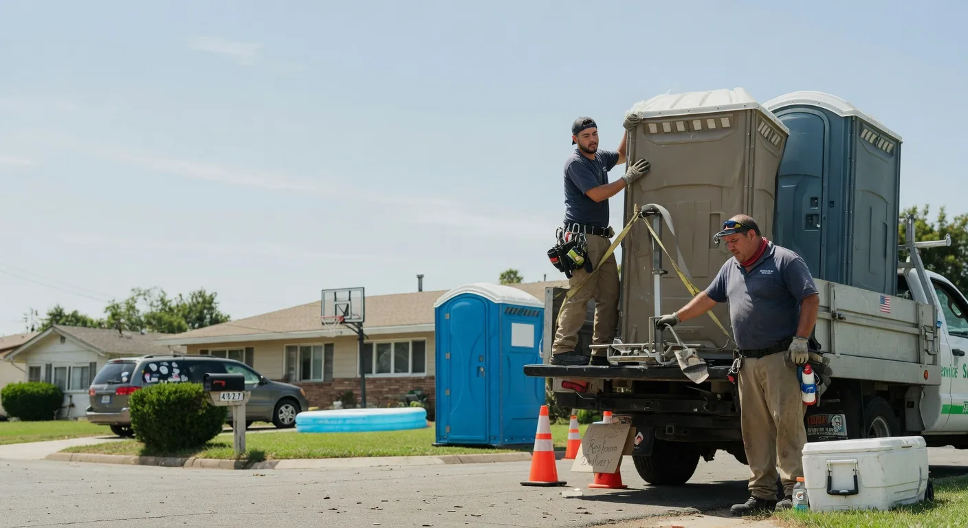 Porta Potty Rental in Slovan, PA near me